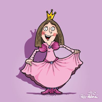 Princezna ilustrace Petr Palma.jpg